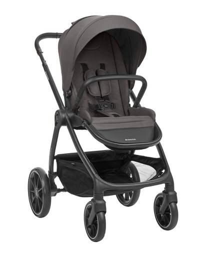 Kikka Boo kolica 3u1 Modena + košara + autosjedalica, Dark Grey