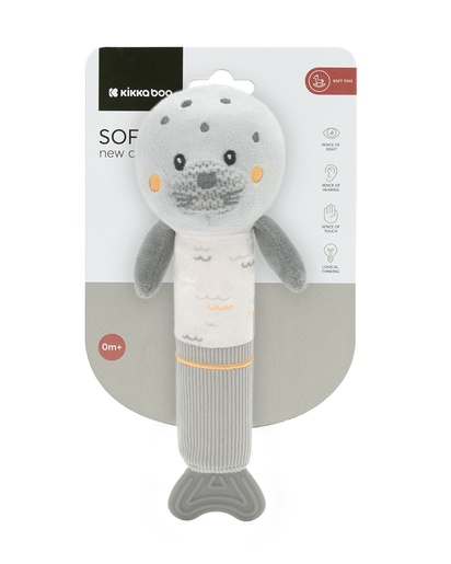Kikka Boo zvečka Activity Squeaker Toy, Seally Me