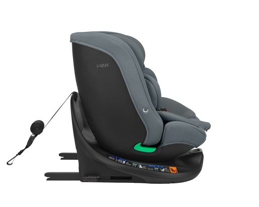 Kikka Boo autosjedalica i-Van i-Size, Grupa 0+, 1, 2, 3 (0-36 kg) (40-150 cm) Dark Grey