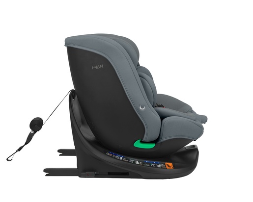 Kikka Boo autosjedalica i-Van i-Size, Grupa 0+, 1, 2, 3 (0-36 kg) (40-150 cm) Dark Grey