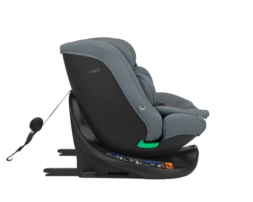 Kikka Boo autosjedalica i-Van i-Size, Grupa 0+, 1, 2, 3 (0-36 kg) (40-150 cm) Dark Grey