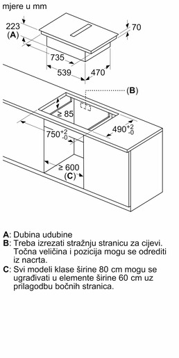Bosch ploča PXL811H26E