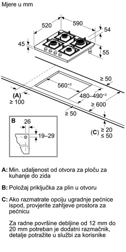 Bosch ploča PPP6A6I40