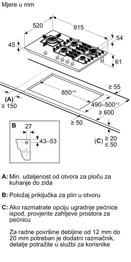 Bosch ploča PPM9A6I40