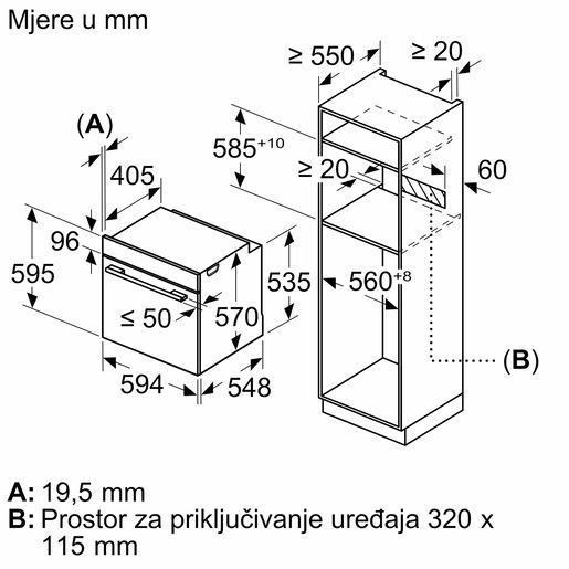Bosch pećnica HBG578BS3