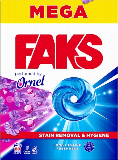 Faks by Ornel Hygiene, 80 pranja, 4.4 kg