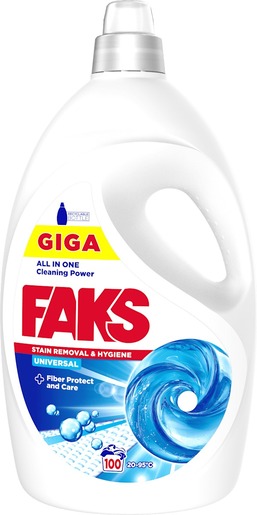 Faks Gel Universal, 100 pranja, 4.5 l