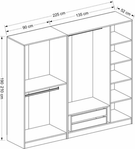 Garderoba, Kale - 4975