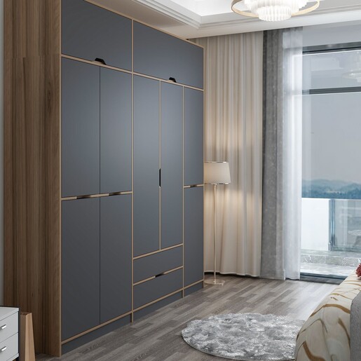 Ormar za odjeću ELINA - 8909, antracit, Dore