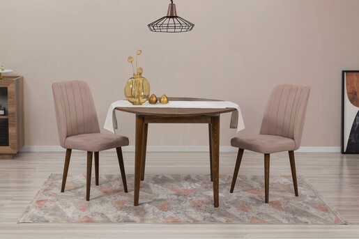 Proširivi blagavaonski stol i stolice (3 komada) Skye