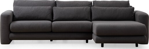 Kutna garnitura Lily Corner desni sivi