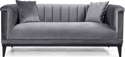 Dvosjed TRENDY antracit, Trendy - Dark Grey