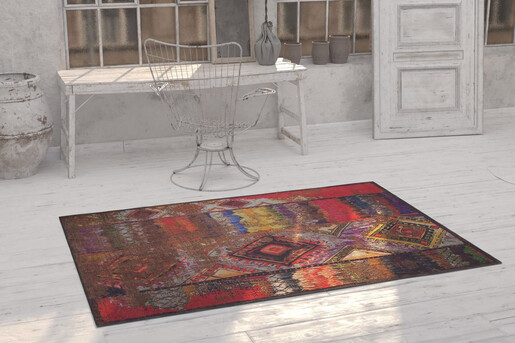 Tepih YASMIN, dimenzije: 230*330 cm, Blues Chenille - Red AL 366