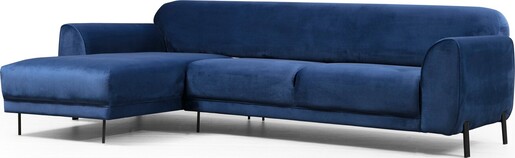 Kutna garnitura, IMAGE, lijeva, mornarsko plava, Image Corner Left ( Chl-3R ) - Navy Blue