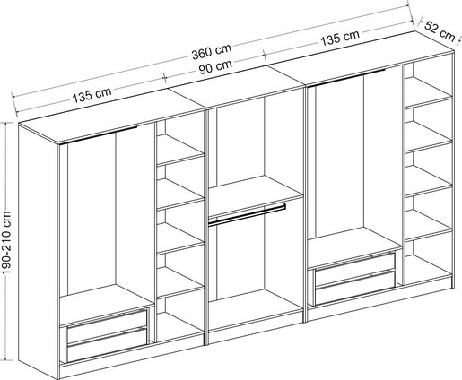 Garderoba, Kale - 7545