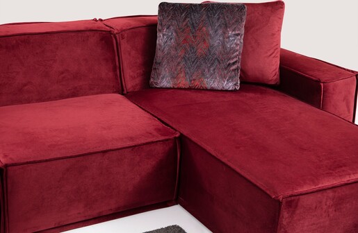 Kutna garnitura LEGO, tamno crvena, Lego Corner 9 ( L1-O1-Chl)