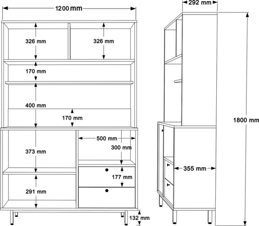 Višenamjenski ormarić ASPEN