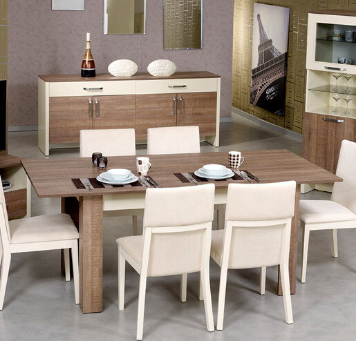 Proširivi stol za blagovaonicu, Bois - Dark Oak