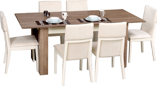 Proširivi stol za blagovaonicu, Bois - Dark Oak