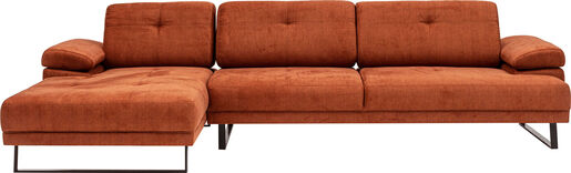 Kutna garnitura, naranča, Mustang Large Left - Orange