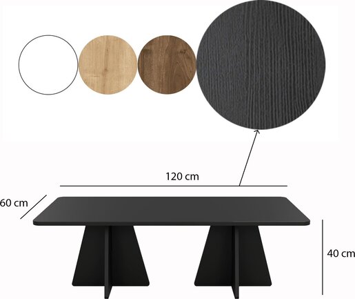 Set stolova za kavu Curtis