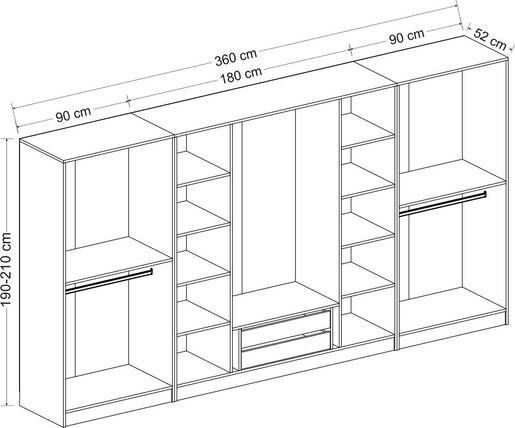 Garderoba, Kale - 7674