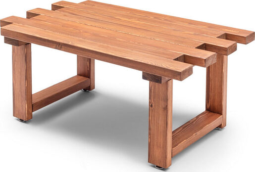 Vrtna garnitura, krema orah boja, Abant (3+1+1) - Cream