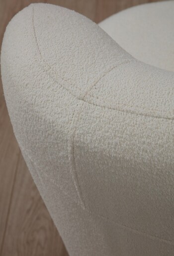 Fotelja, Bijela, Livorno - White