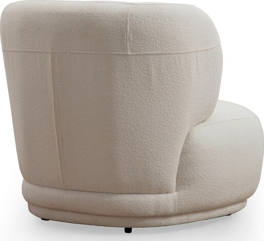 Fotelja, Bijela, Livorno - White