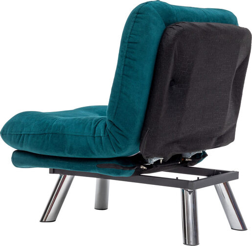 Fotelja na razvlačenje, Petrol Green, Misa Small Solo - Petrol Green