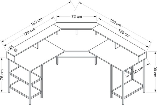 Stol za učenje CASPIAN