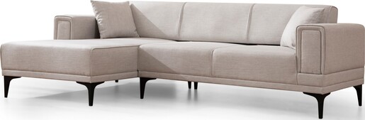 Kutna garnitura na razvlačenje Horizon lijevi - Ecru