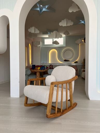 Fotelja Kleamini - Whte