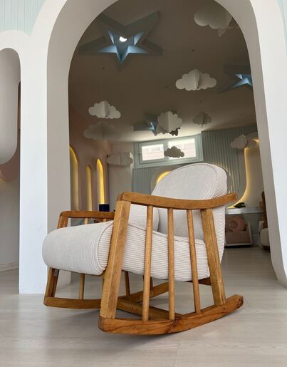 Fotelja Kleamini - Whte