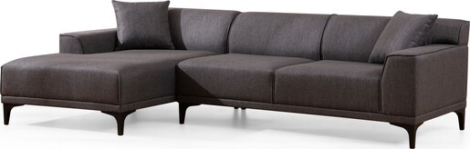 Kutna garnitura, Antracit, Petra L Corner - Anthracite