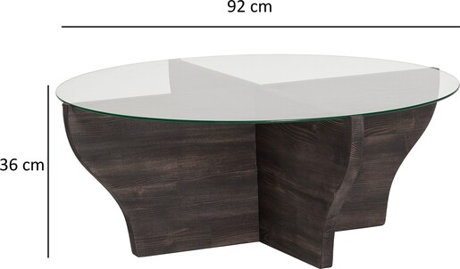 Stolić za kavu, Amphora - Anthracite