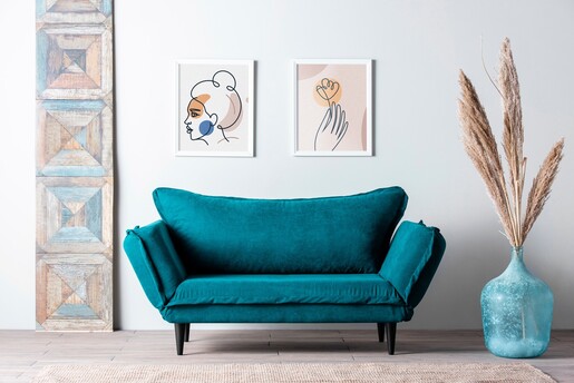 Dvosjed na razvlačenje, Petrol Green, Vino Daybed - Petrol Green GR124\01