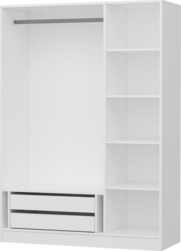 Ormar, Kale 3 Mebran Kapak 190 - White
