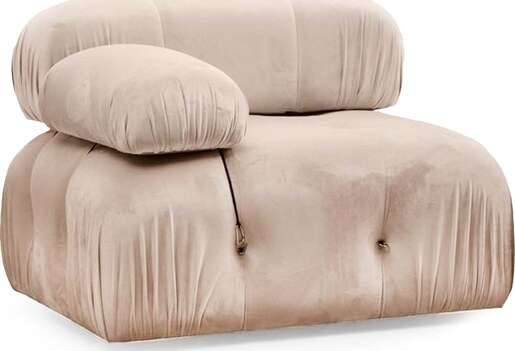 Sofa, Krem, Bubble L1 - Cream