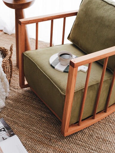 Fotelja Sallanan - Khaki