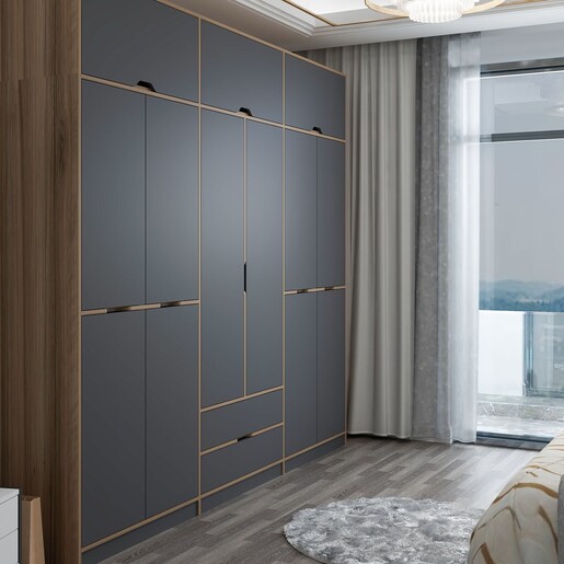 Ormar za odjeću ELINA - 8910, antracit, Dore