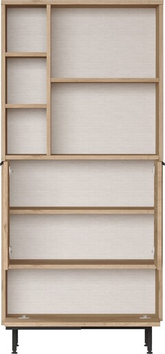 Ormar, Kumsal PTP - Walnut, White
