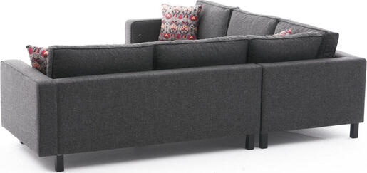 Kutna garnitura KALE LINEN, antracit, Kale Linen - Anthracite