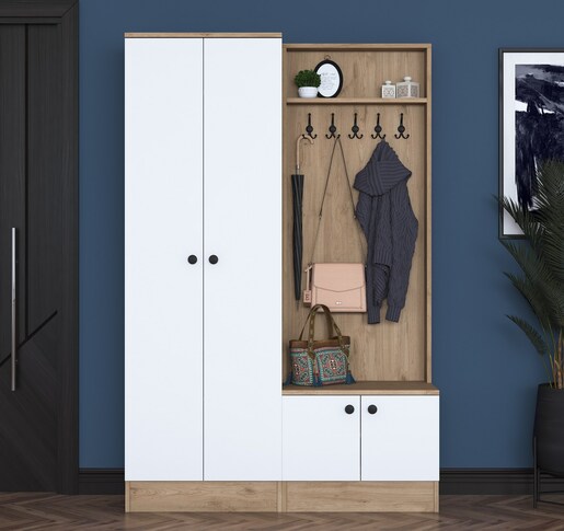 Ormarić, Bijela boja Orah, P6 - M5 - 2423