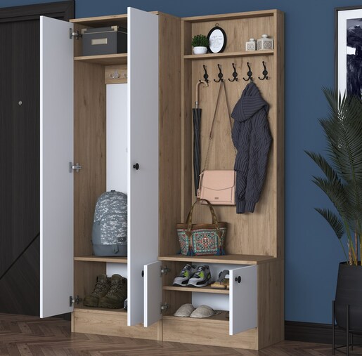 Ormarić, Bijela boja Orah, P6 - M5 - 2423