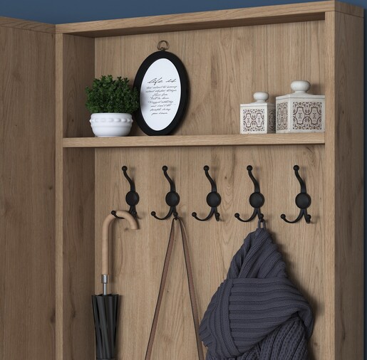 Ormarić, Bijela boja Orah, P6 - M5 - 2423