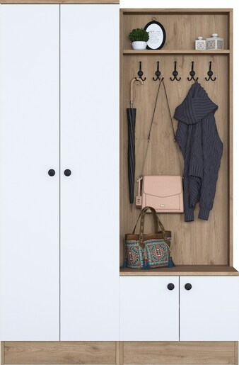 Ormarić, Bijela boja Orah, P6 - M5 - 2423