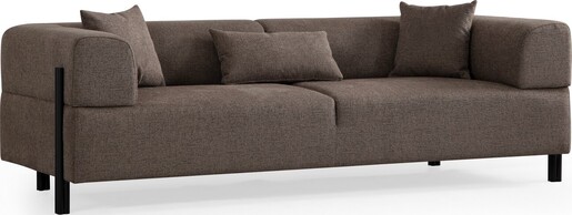 Trosjed Gio 3 Seater - smeđa