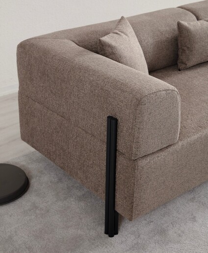 Trosjed Gio 3 Seater - smeđa