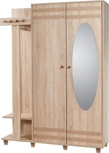 Ormarić, Sonoma hrast, GARMANTO 135-200